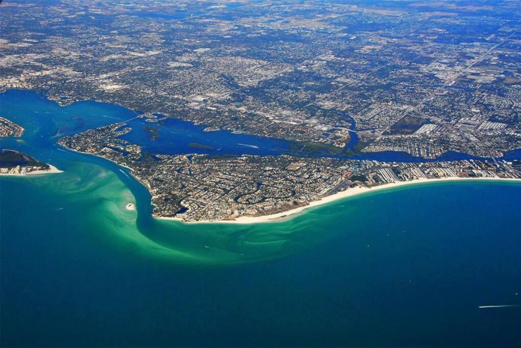 サラソータ Rowena House 2Bd Den 2Bth Heated Pool Near Siesta Keyヴィラ エクステリア 写真