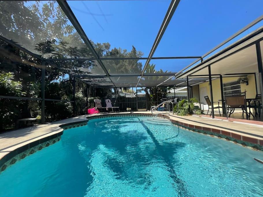 サラソータ Rowena House 2Bd Den 2Bth Heated Pool Near Siesta Keyヴィラ エクステリア 写真