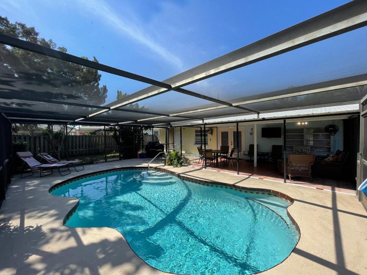サラソータ Rowena House 2Bd Den 2Bth Heated Pool Near Siesta Keyヴィラ エクステリア 写真