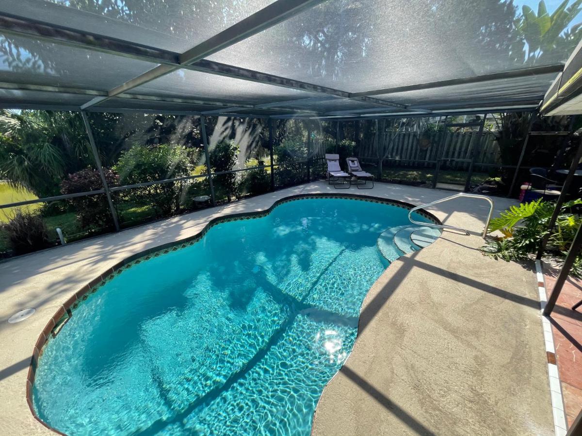 サラソータ Rowena House 2Bd Den 2Bth Heated Pool Near Siesta Keyヴィラ エクステリア 写真