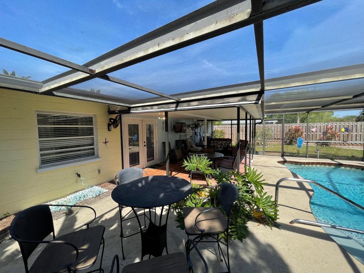 サラソータ Rowena House 2Bd Den 2Bth Heated Pool Near Siesta Keyヴィラ エクステリア 写真