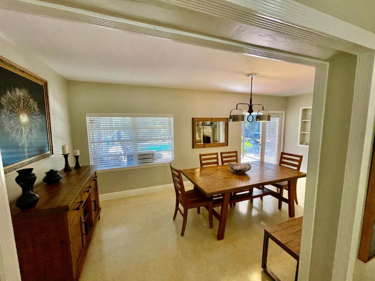 サラソータ Rowena House 2Bd Den 2Bth Heated Pool Near Siesta Keyヴィラ エクステリア 写真